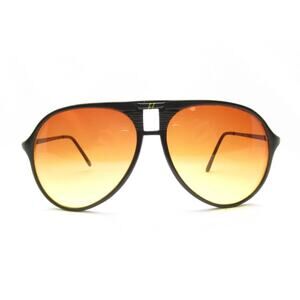 Ambervision Aviator Sunglasses Teardrop Sports Wrap Black 60-135 117584